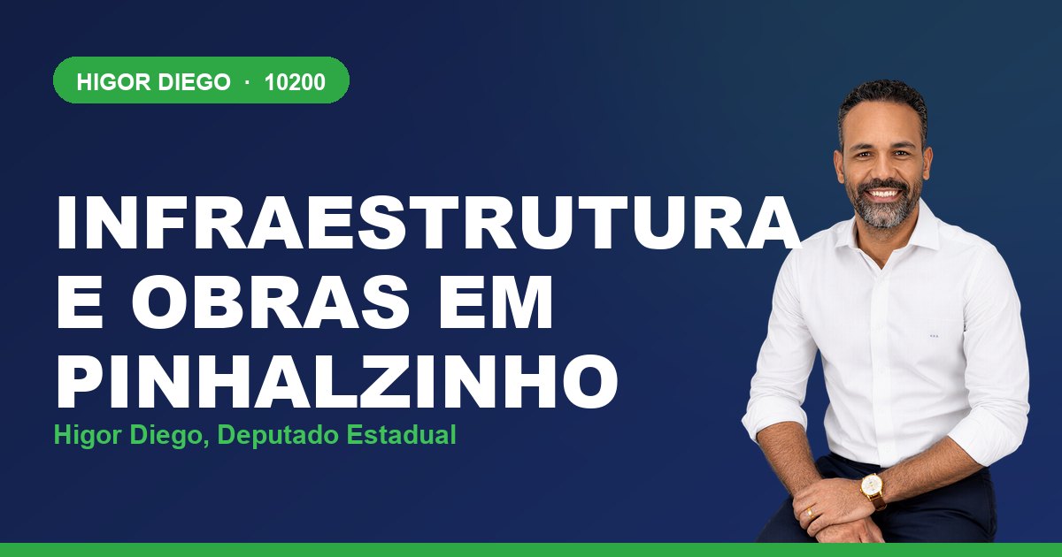 Infraestrutura e Obras em Pinhalzinho, com Higor Diego, deputado estadual 10200