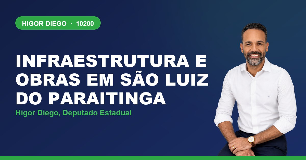 Infraestrutura e Obras em São Luiz do Paraitinga, com Higor Diego, deputado estadual 10200