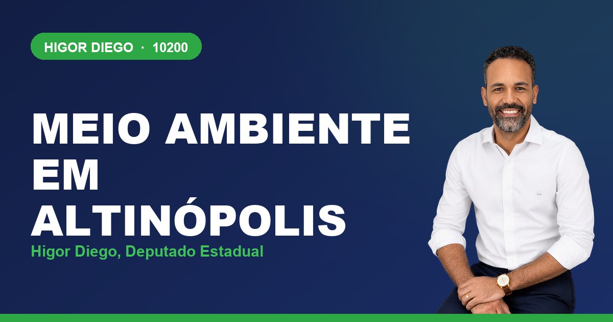 Meio Ambiente em Altinópolis, com Higor Diego, deputado estadual 10200