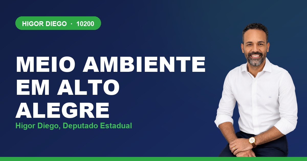 Meio Ambiente em Alto Alegre, com Higor Diego, deputado estadual 10200