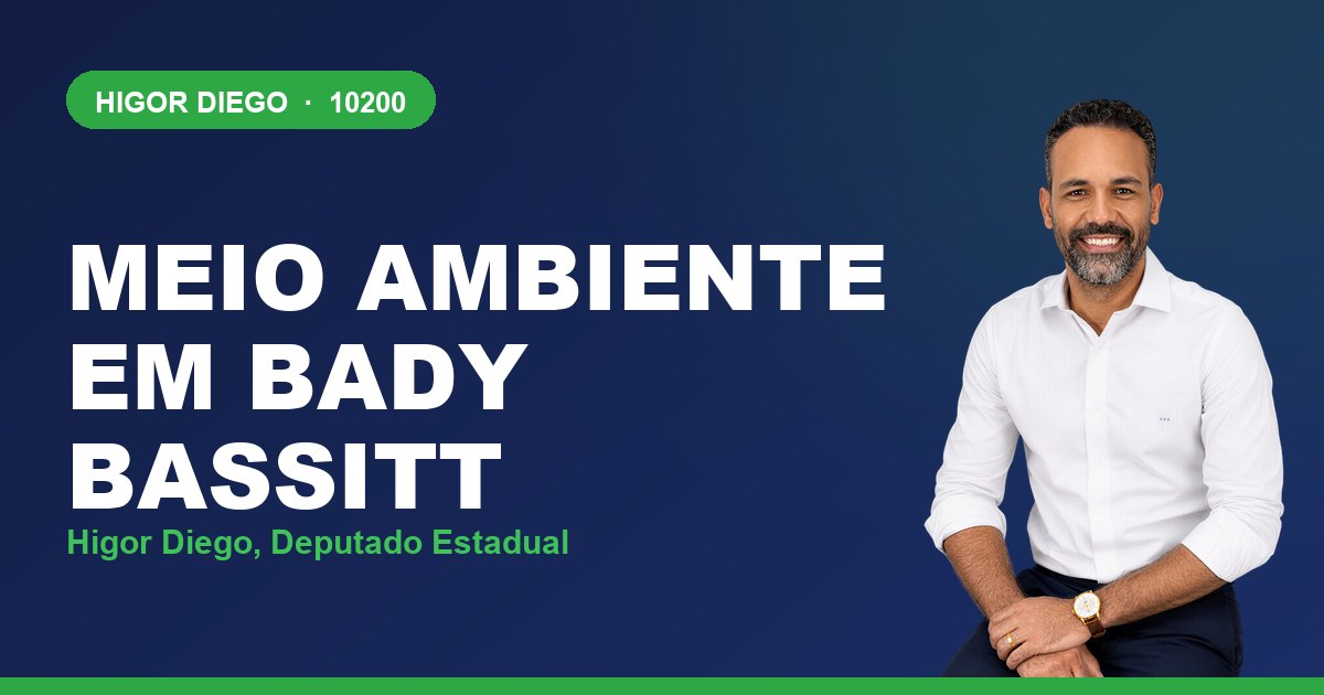 Meio Ambiente em Bady Bassitt, com Higor Diego, deputado estadual 10200