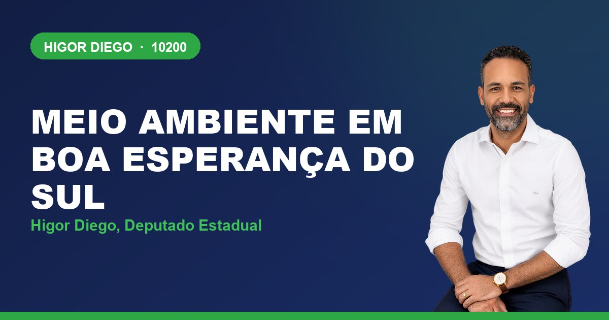 Meio Ambiente em Boa Esperança do Sul, com Higor Diego, deputado estadual 10200