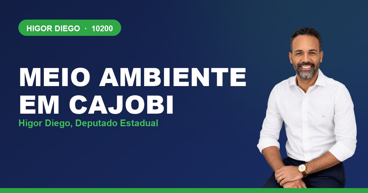Meio Ambiente em Cajobi, com Higor Diego, deputado estadual 10200