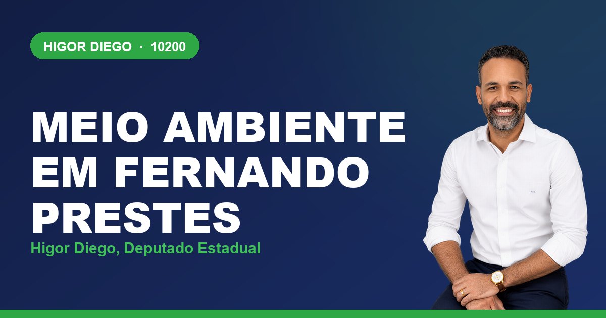 Meio Ambiente em Fernando Prestes, com Higor Diego, deputado estadual 10200