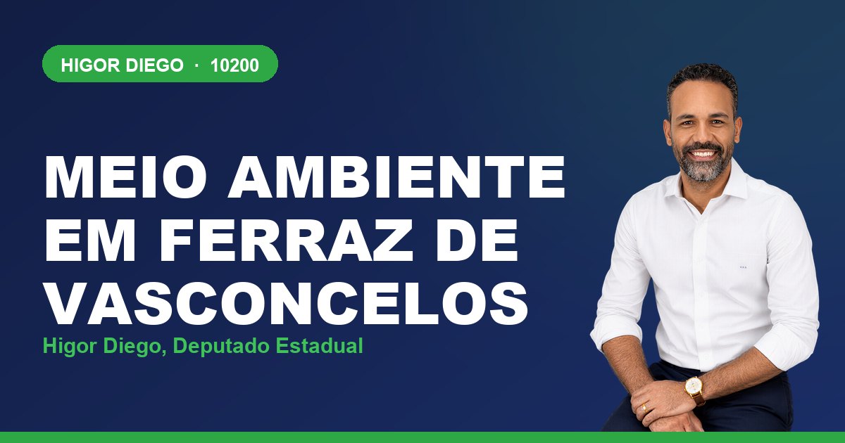 Meio Ambiente em Ferraz de Vasconcelos, com Higor Diego, deputado estadual 10200