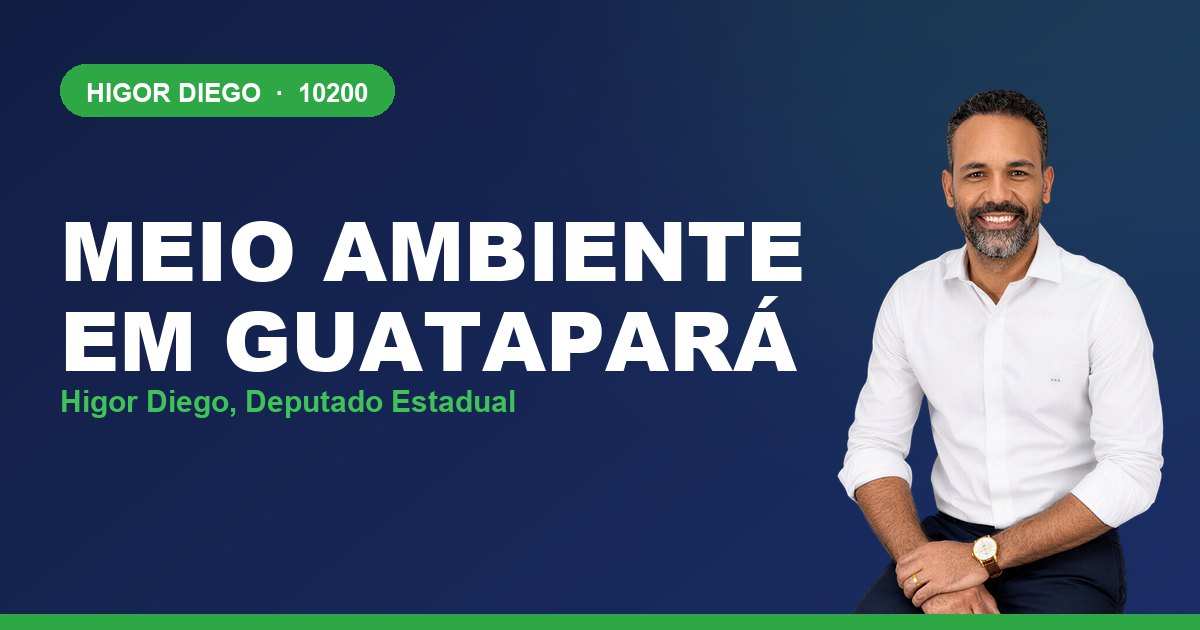 Meio Ambiente em Guatapará, com Higor Diego, deputado estadual 10200