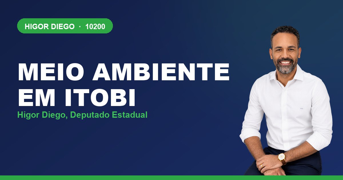Meio Ambiente em Itobi, com Higor Diego, deputado estadual 10200