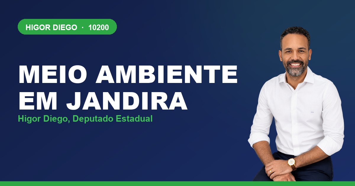 Meio Ambiente em Jandira, com Higor Diego, deputado estadual 10200