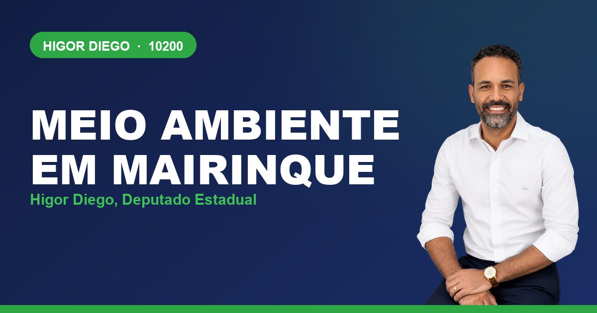 Meio Ambiente em Mairinque, com Higor Diego, deputado estadual 10200