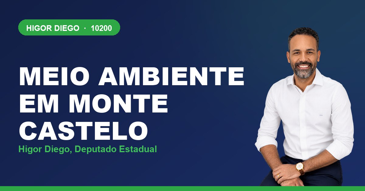Meio Ambiente em Monte Castelo, com Higor Diego, deputado estadual 10200