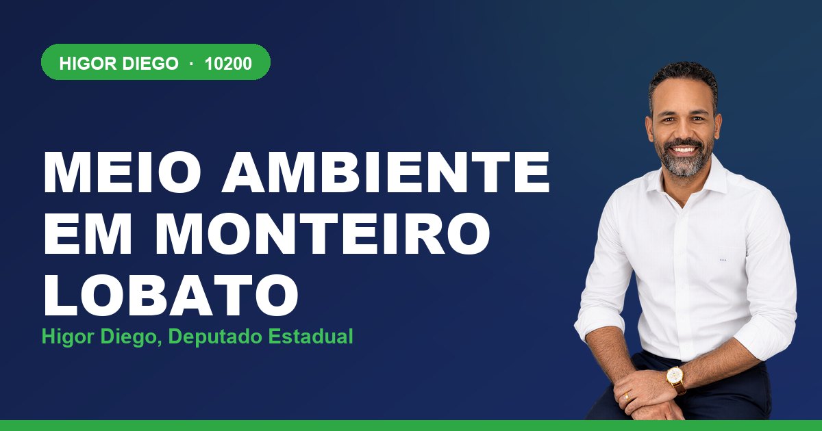 Meio Ambiente em Monteiro Lobato, com Higor Diego, deputado estadual 10200