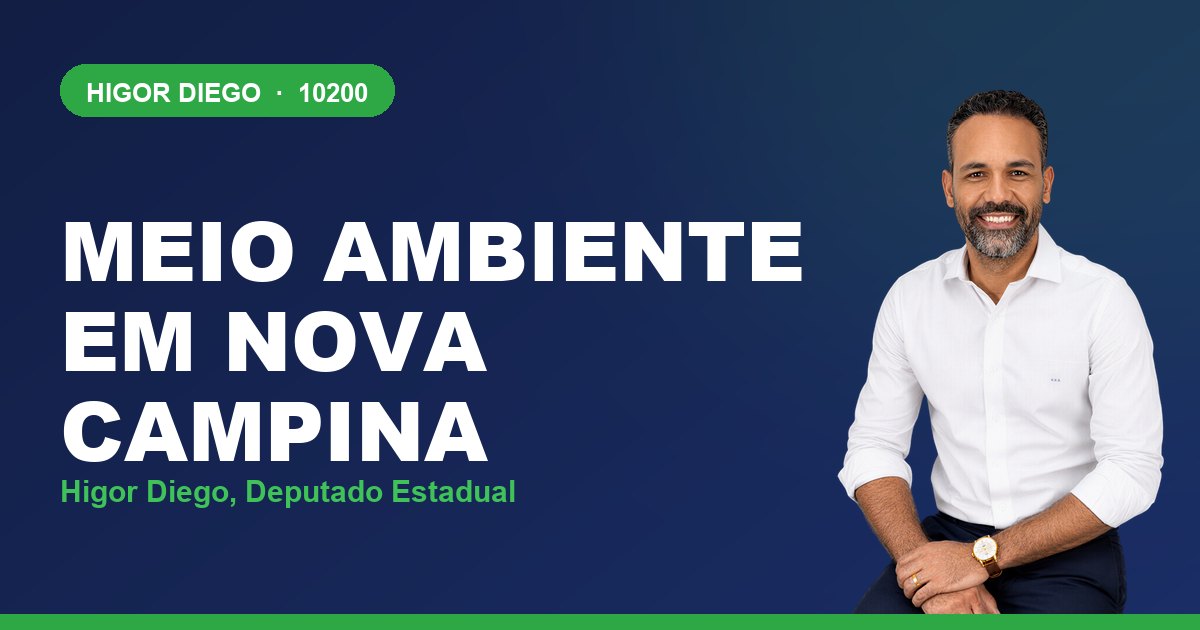 Meio Ambiente em Nova Campina, com Higor Diego, deputado estadual 10200
