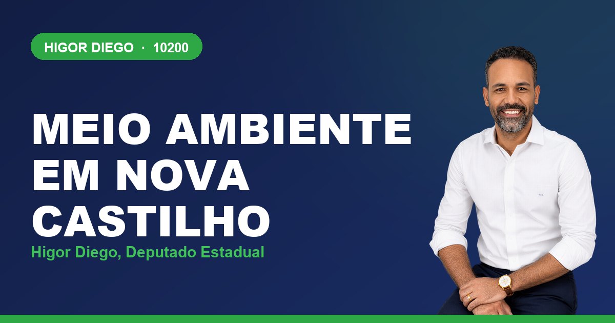 Meio Ambiente em Nova Castilho, com Higor Diego, deputado estadual 10200