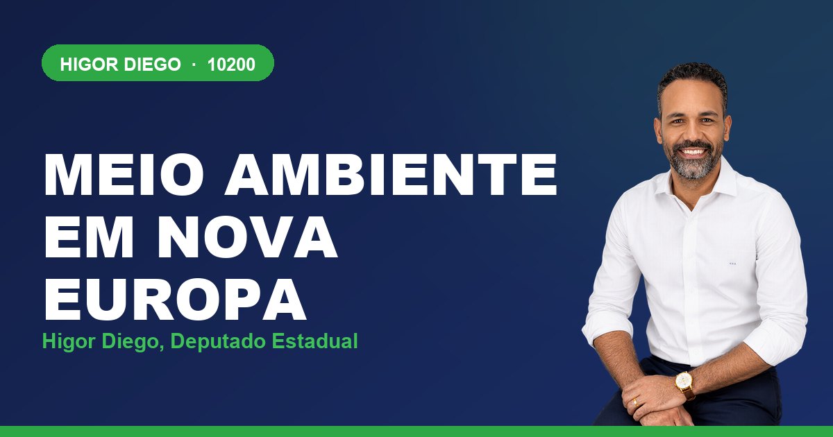 Meio Ambiente em Nova Europa, com Higor Diego, deputado estadual 10200