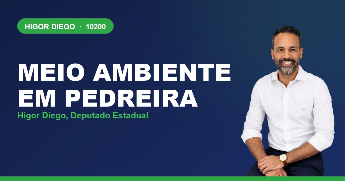 Meio Ambiente em Pedreira, com Higor Diego, deputado estadual 10200