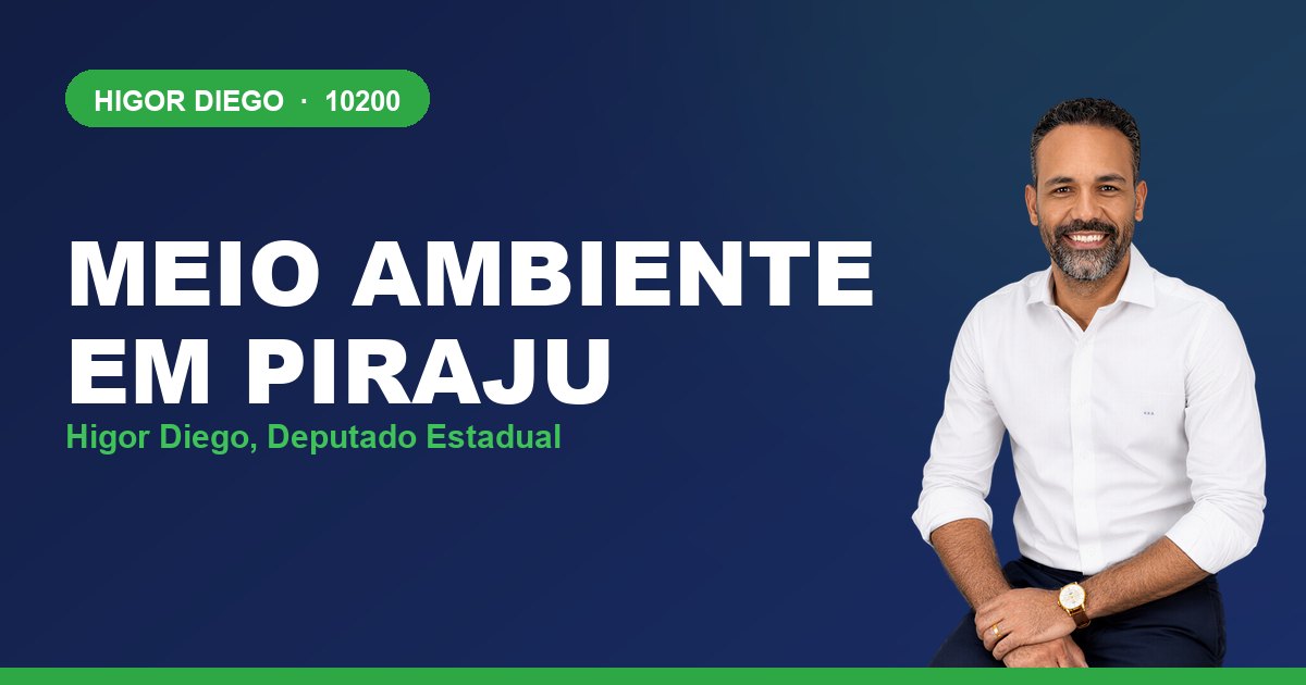 Meio Ambiente em Piraju, com Higor Diego, deputado estadual 10200