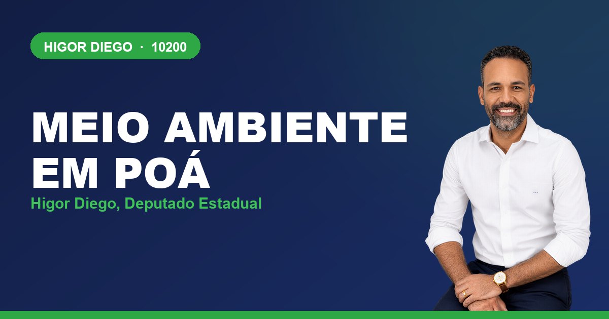Meio Ambiente em Poá, com Higor Diego, deputado estadual 10200