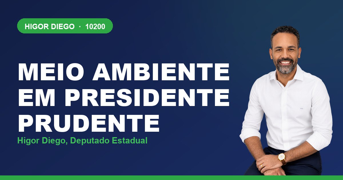 Meio Ambiente em Presidente Prudente, com Higor Diego, deputado estadual 10200
