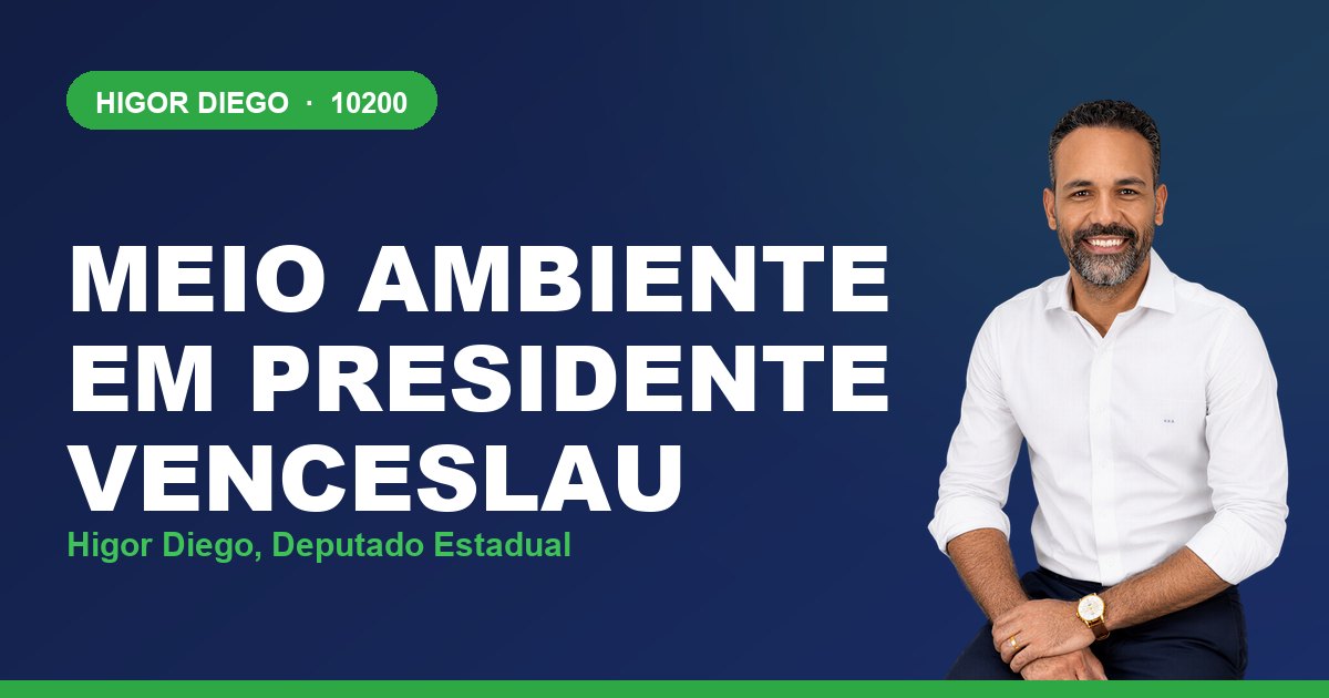 Meio Ambiente em Presidente Venceslau, com Higor Diego, deputado estadual 10200