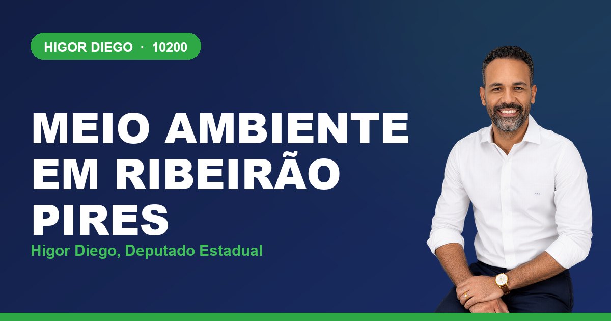 Meio Ambiente em Ribeirão Pires, com Higor Diego, deputado estadual 10200