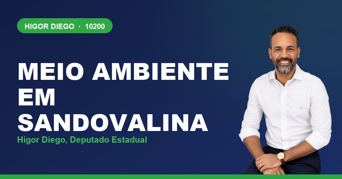 Meio Ambiente em Sandovalina, com Higor Diego, deputado estadual 10200