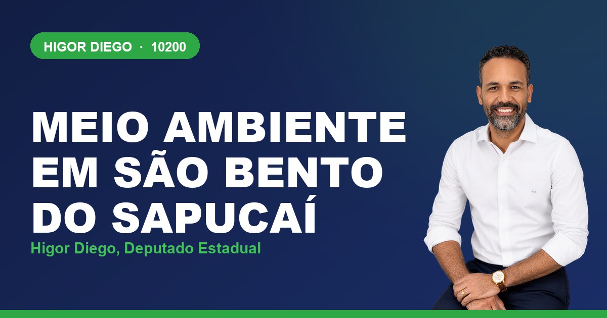 Meio Ambiente em São Bento do Sapucaí, com Higor Diego, deputado estadual 10200