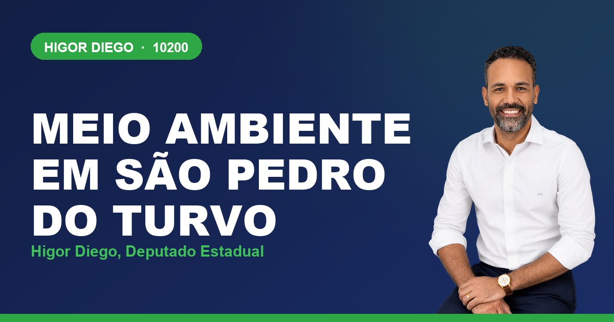 Meio Ambiente em São Pedro do Turvo, com Higor Diego, deputado estadual 10200