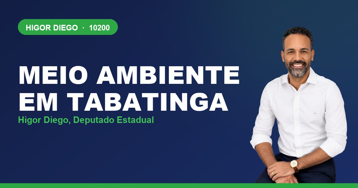 Meio Ambiente em Tabatinga, com Higor Diego, deputado estadual 10200