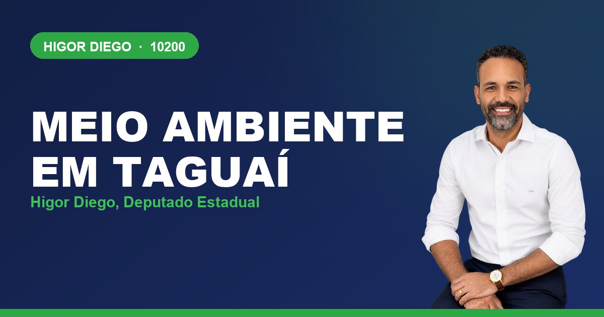 Meio Ambiente em Taguaí, com Higor Diego, deputado estadual 10200