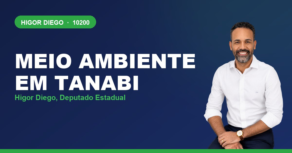 Meio Ambiente em Tanabi, com Higor Diego, deputado estadual 10200
