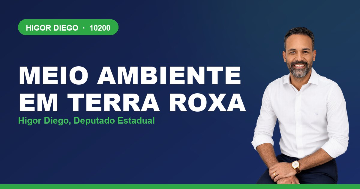 Meio Ambiente em Terra Roxa, com Higor Diego, deputado estadual 10200