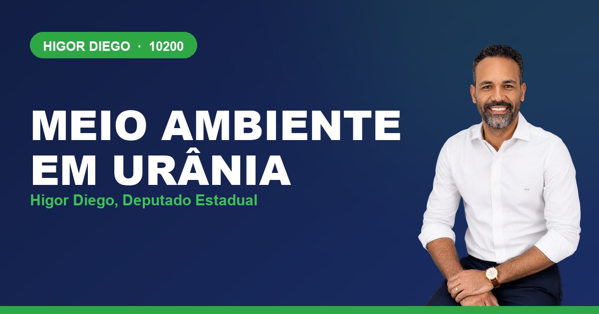Meio Ambiente em Urânia, com Higor Diego, deputado estadual 10200