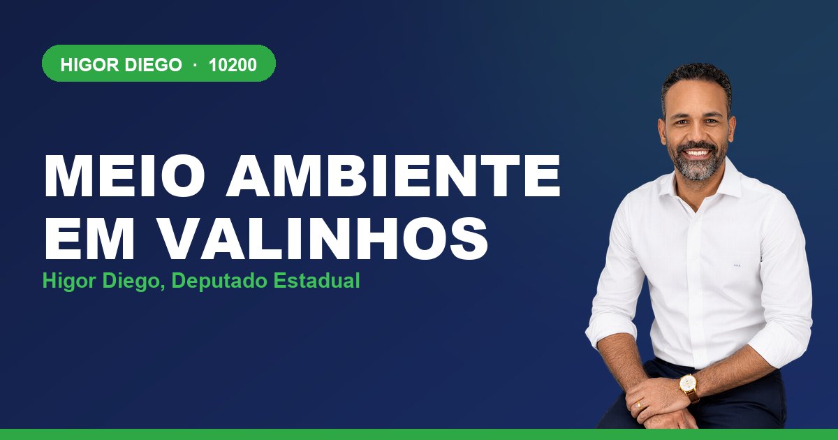 Meio Ambiente em Valinhos, com Higor Diego, deputado estadual 10200