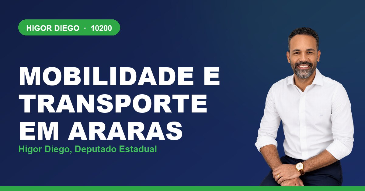Mobilidade e Transporte em Araras, com Higor Diego, deputado estadual 10200