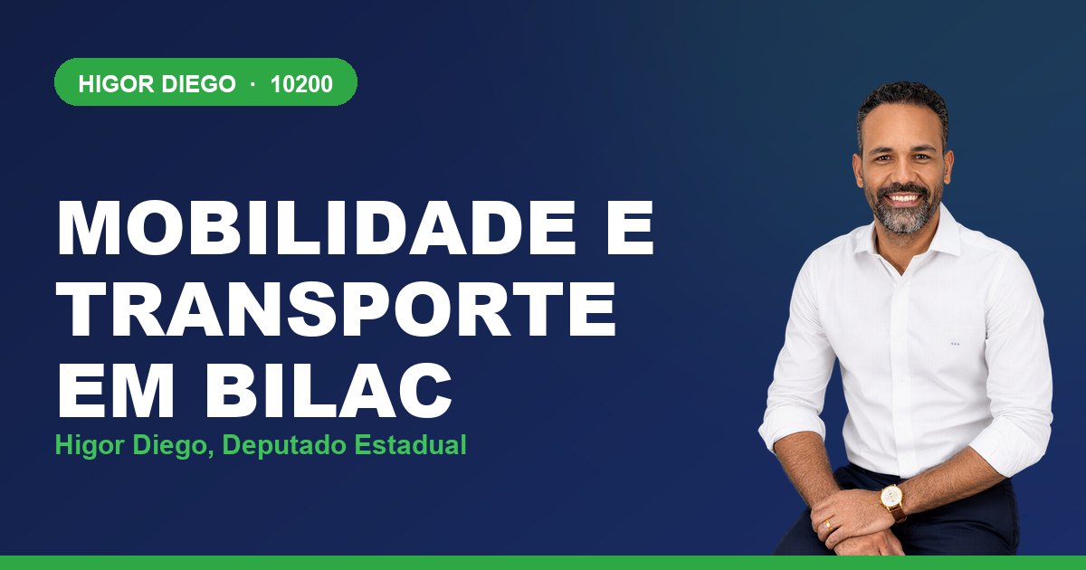 Mobilidade e Transporte em Bilac, com Higor Diego, deputado estadual 10200