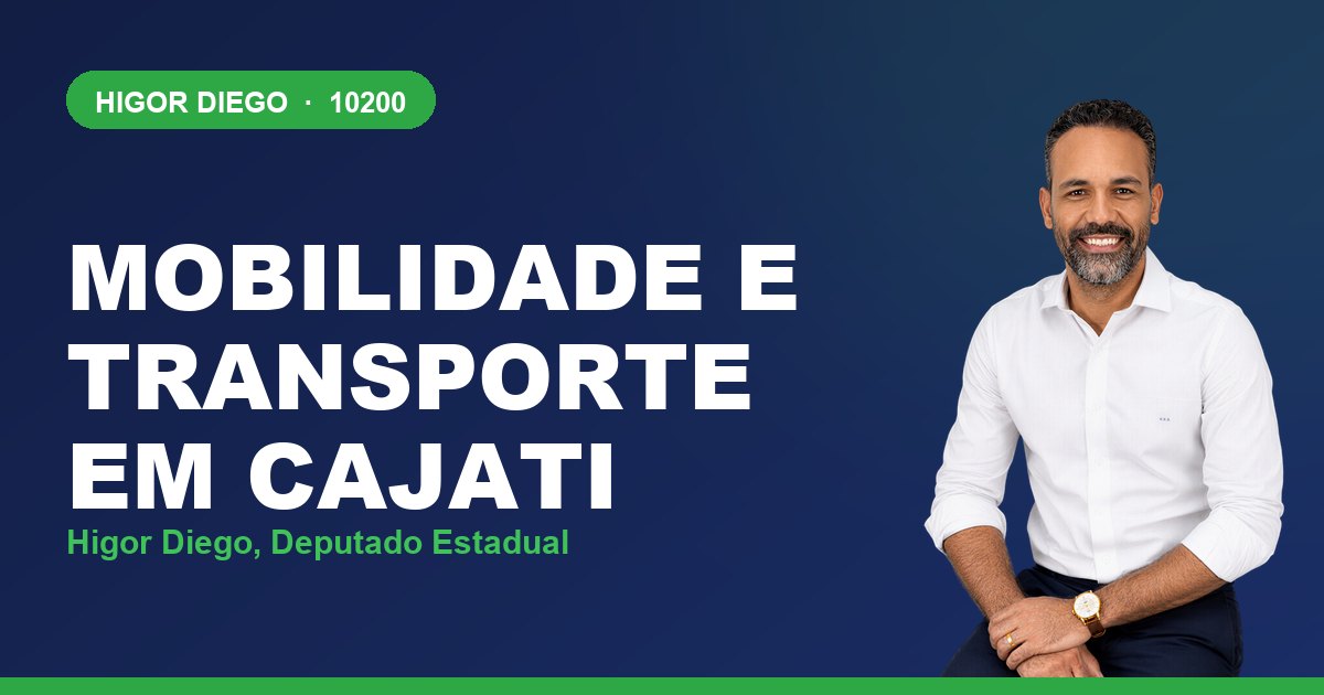 Mobilidade e Transporte em Cajati, com Higor Diego, deputado estadual 10200