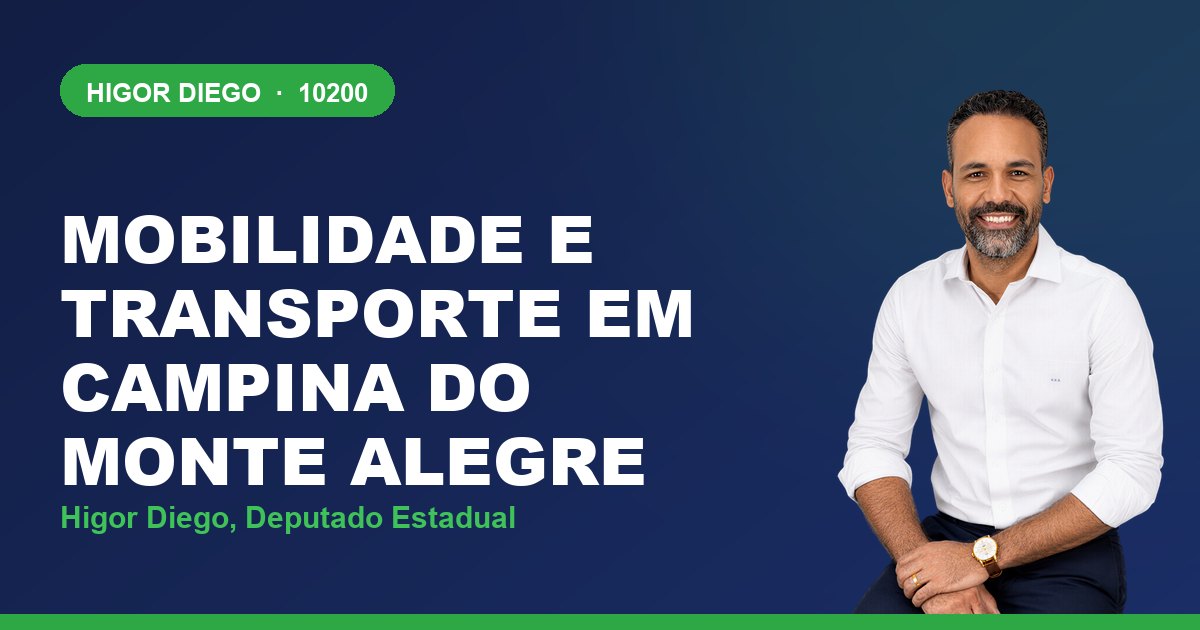 Mobilidade e Transporte em Campina do Monte Alegre, com Higor Diego, deputado estadual 10200