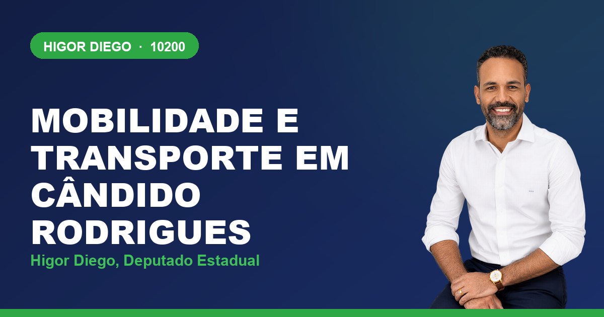 Mobilidade e Transporte em Cândido Rodrigues, com Higor Diego, deputado estadual 10200