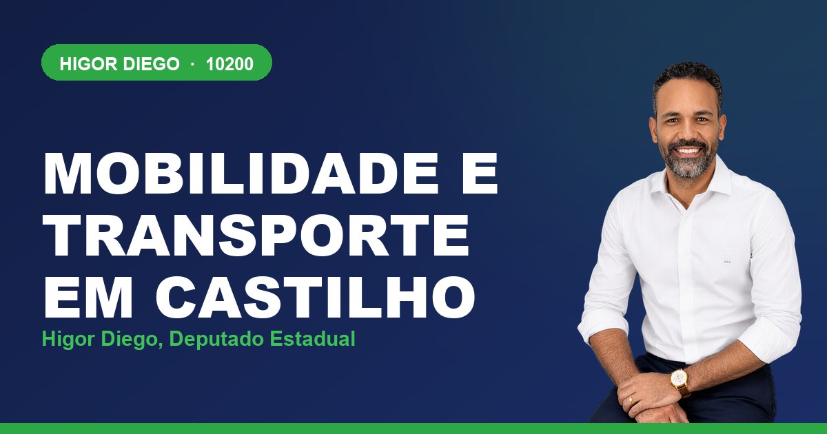 Mobilidade e Transporte em Castilho, com Higor Diego, deputado estadual 10200