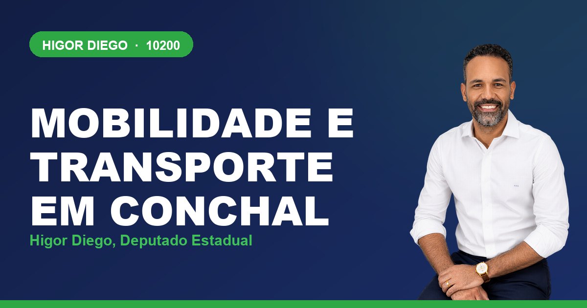 Mobilidade e Transporte em Conchal, com Higor Diego, deputado estadual 10200