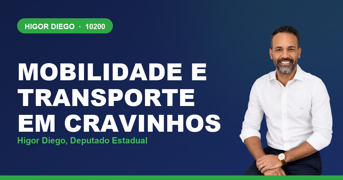 Mobilidade e Transporte em Cravinhos, com Higor Diego, deputado estadual 10200