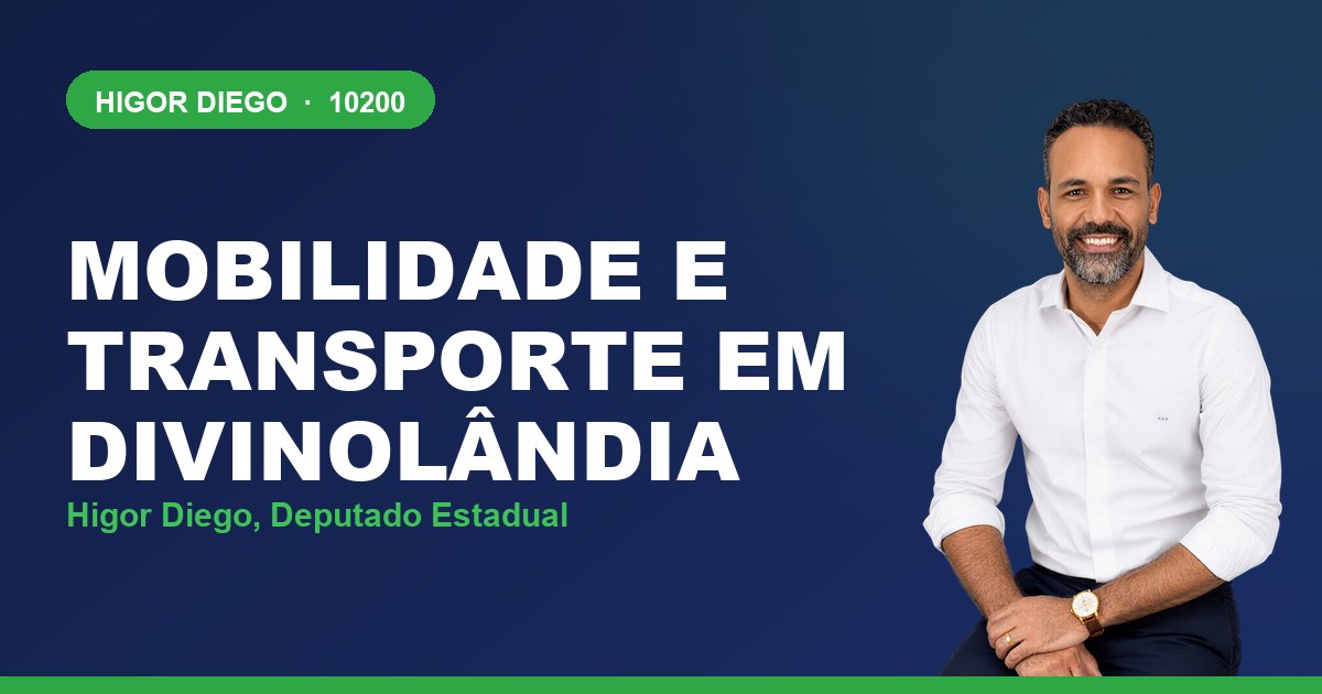 Mobilidade e Transporte em Divinolândia, com Higor Diego, deputado estadual 10200