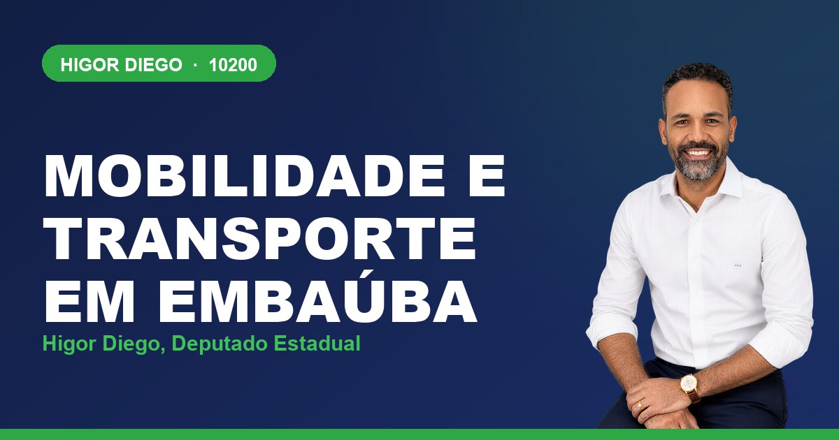 Mobilidade e Transporte em Embaúba, com Higor Diego, deputado estadual 10200