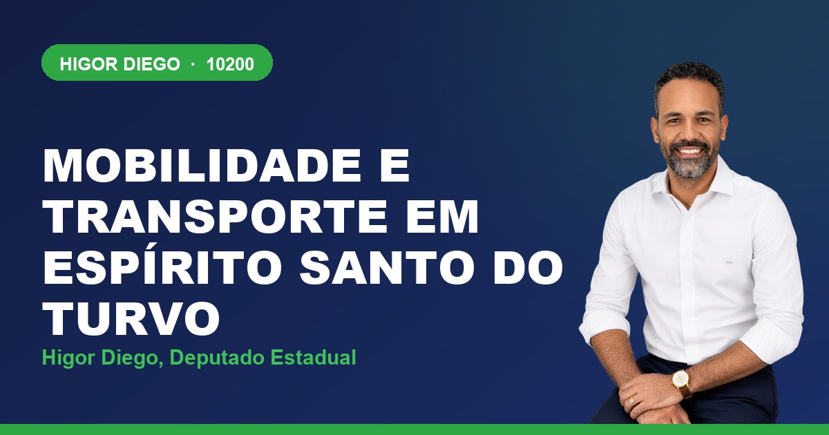 Mobilidade e Transporte em Espírito Santo do Turvo, com Higor Diego, deputado estadual 10200