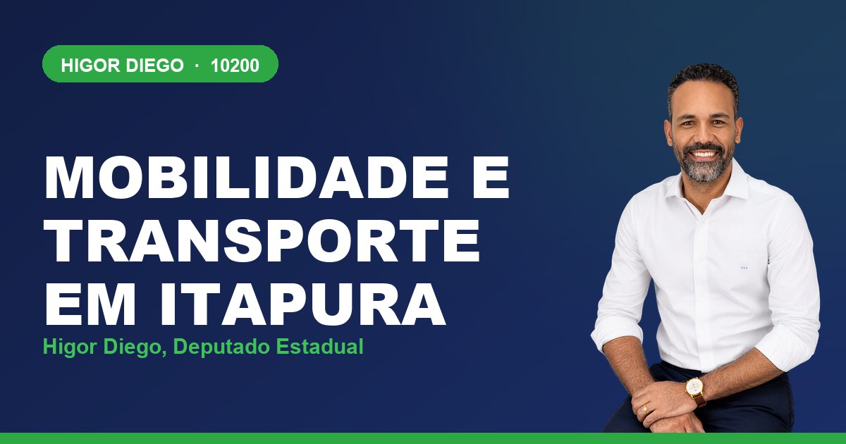 Mobilidade e Transporte em Itapura, com Higor Diego, deputado estadual 10200