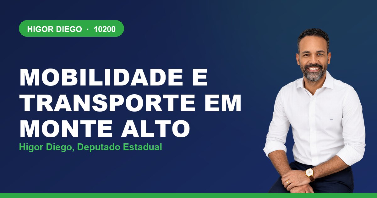 Mobilidade e Transporte em Monte Alto, com Higor Diego, deputado estadual 10200