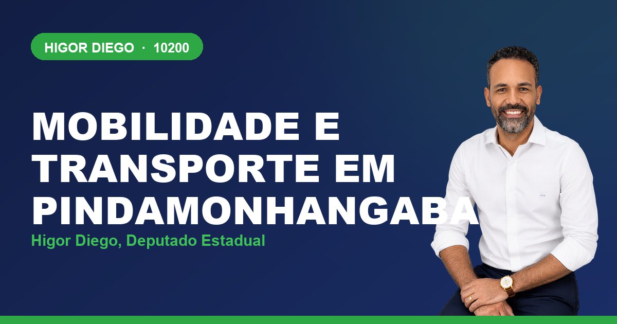 Mobilidade e Transporte em Pindamonhangaba, com Higor Diego, deputado estadual 10200