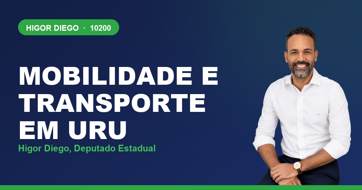 Mobilidade e Transporte em Uru, com Higor Diego, deputado estadual 10200