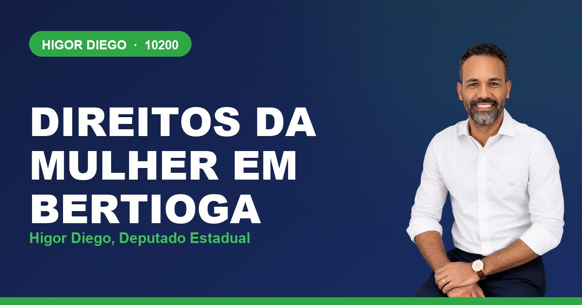 Direitos da Mulher em Bertioga, com Higor Diego, deputado estadual 10200