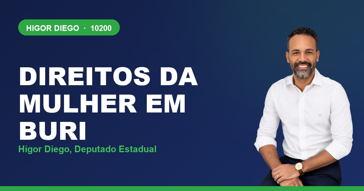 Direitos da Mulher em Buri, com Higor Diego, deputado estadual 10200